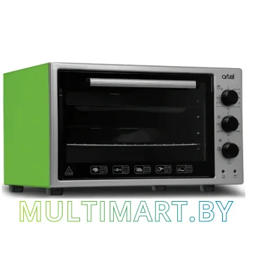 Мини-печь Artel MD 3618E (серый/зеленый) картинка 2